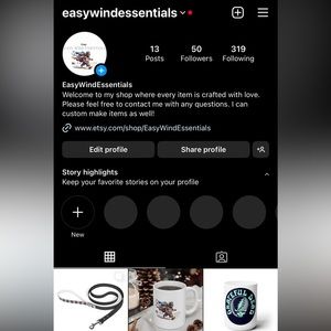 Follow my Etsy and Instagram account!!!